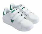 Disney Mickey Mouse Green WhiteTrainers Sneakers Shoes Kids Boys Eu Sizes