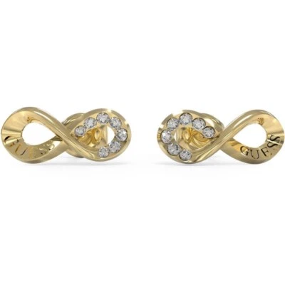 Pendientes Guess Infinity UBE03262YG Tachuelas Sueño Infinito Tono Dorado PVP £40.00 Foto 1 de 3