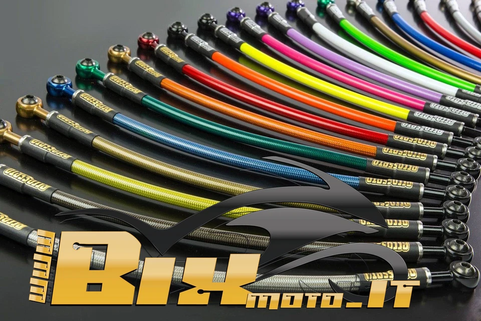 Recessed brake hoses, BMW > R100 RS (1977-1978), layout: S, no. hoses: 3 - Image 1 of 1