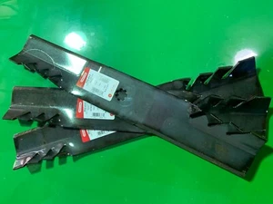 Set/3 54" Gator mulching mower blades for John Deere D170, E180, S180 mowers - Picture 1 of 5