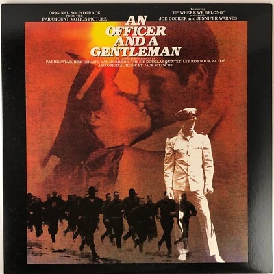 "An Officer And A Gentleman" 1982 LP Soundtrack, Various Artists, Island 90017-1 Foto 1 de 4