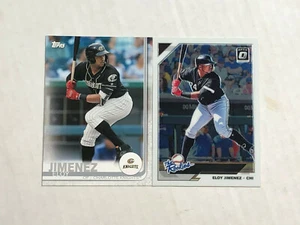 ELOY JIMENEZ LOT OF 2 2019 Donruss Optic The RCs RC INSERT #TR-12 + Pro Debut RC - Picture 1 of 3