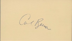 Vintage CARL REINER Autograph 