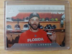 2018-19 SP Authentic AUTHENTIC MOMENTS Roberto Luongo Florida Panthers Card #106