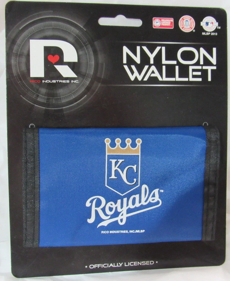 Kansas City Royals Nylon Trifold Wallet Z157-2499499513