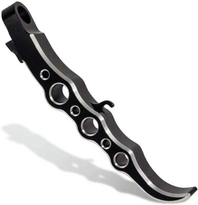 Soporte lateral negro 99 - 10 Yamaha YZF R6S y 04 - 06 R1 Billet aluminio EE. UU. Foto 1 de 3