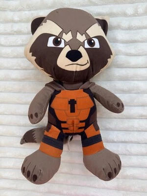 Marvel Guardians Of The Galaxy Rocket Raccoon approx. 12 Inch Plush Used Please - Image 1 of 4