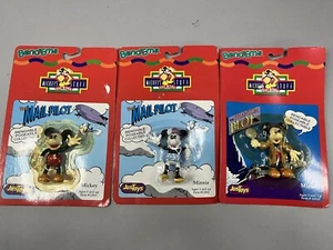 Just Toys Justoys Bend-Ems Disney Stuff for Kids 3 Lot Mickey Minnie Vintage - Picture 1 of 8