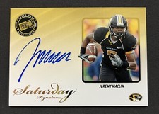 Jeremy Maclin ON CARD AUTO 2009 Press Pass Legends SS-JM Saturday Signatures