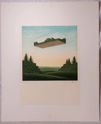 Franz Politzer: Radierung auf Papier, handsigniert 120 Exemplare - Bild 1 von 4