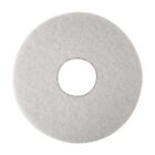 Niagara Polishing Floor Pads, 4100N, 13", White, Pack Of 5