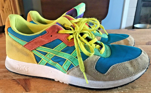 Scarpe sneakers ASICS Lyte Classic 1201A428 uomo taglia 11 blu acqua tormalina