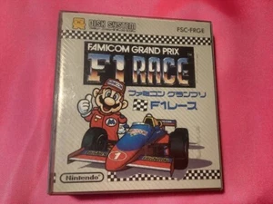 NINTENDO FAMILY DISK SYSTEM MARIO F1 RACE JPN IMPORT RARE NEW SEALED - Picture 1 of 2