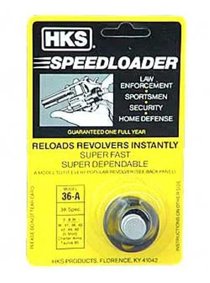 HKS Speedloader 357 Magnum 5-shot Fits S&W J Frame, Taurus 605 Ruger 36-A - Image 1 of 3