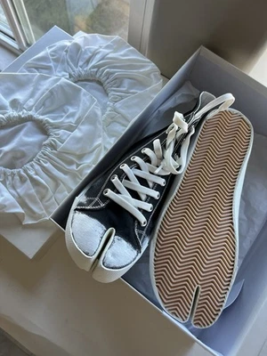 Maison Margiela 22 Nuevas Tenis Tabi Pintadas a Mano Zapatos Entrenadores 43.5 - 10.5 Foto 1 de 4