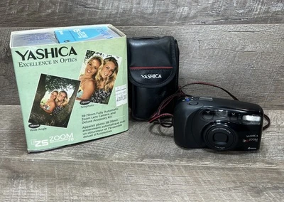 Vtg Yashica EZS Zoom 70 Point Shoot 35mm Compact Film 38-70mm Lens -Works GREAT! - Image 1 of 4