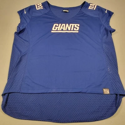 Nike New York Giants Football Jersey Women's Top Size XXL NFL Team Apparel - Image 1 of 4