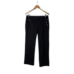 Vintage Y2K Theory Low Rise Grey Wool Stretch Trouser Pants 8 - Picture 1 of 7