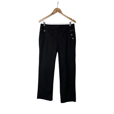 Vintage Y2K Theory Low Rise Grey Wool Stretch Trouser Pants 8 - Image 1 of 4