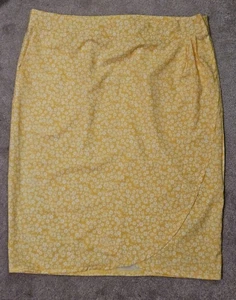 NEW RipSkirt Hawaii Ditsy Daisy Yellow Size XL Swimsuit Cover-Up Wrap - Picture 1 of 8