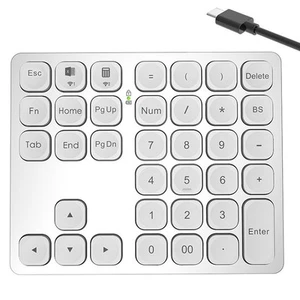 2X(--Bluetooth-Tastatur, Telefon-Tablet-Tastatur, Bluetooth-Tastatur, Maus 4382 - Bild 1 von 7