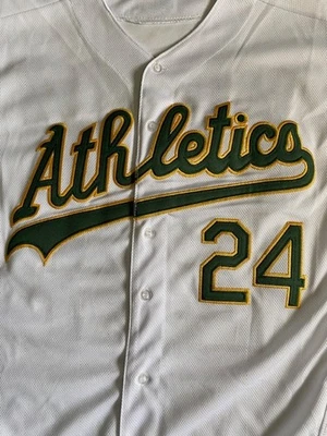 Camiseta Rickey Hendereson Oakland A's Atletismo MLB Béisbol 40 Foto 1 de 4