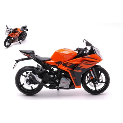 KTM RC 390 ORANGE 1:12 Maisto Moto Modellino Nuovo - Immagine 1 di 4