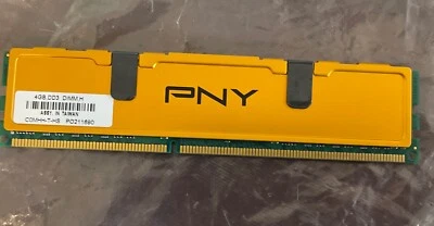 Memory; PNY 4 GB DIMM 1333 MHz DDR3 SD RAM Memory (MD4096KD3-1333) - Image 1 of 4