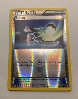 Switch 135/149 Common Reverse Holo Black & White 7: Boundaries Crossed NM/M - Image 1 of 2