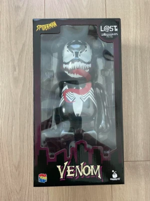 Bearbrick Venom 400% счастливая лотерея Kuji Spider-man Be@rbrick Medicom Япония НОВАЯ - Изображение 1 из 4