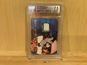 2002 Fleer Focus JE gioco blue chip usato #2 Nick Johnson BGS 7,5 spedizione gratuita - Foto 1 di 2