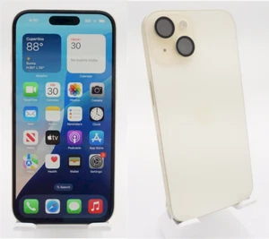 Apple iPhone 15 - 128 GB - Yellow (Unlocked) eSIM only - 100% Batt - EXCELLENT - Photo 1 sur 3