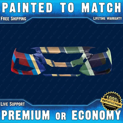 NEW Painted To Match Front Bumper Cover for 2020 2021 2022 2023 Nissan Sentra - Image 1 of 4