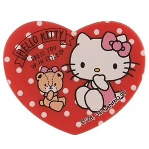 SANRIO Hello Kitty Large heart shaped Hair Clip Hair Accessory Japan limited New - Picture 1 of 3