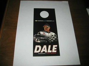Dale Earnhardt Film Spiegel Aufhänger GM Werbung Stück 8" x 3 1/2" - Bild 1 von 4