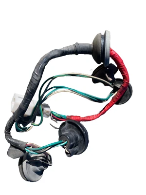 1993 - 1995 Toyota Corolla Passenger Side Tail Light Pigtail Harness OEM - Image 1 of 4