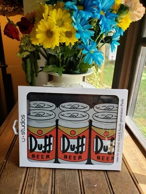 SIMPSONS DUFF BEER iPad Case Universal Studios Excl (2nd/3rd/4th Gen) $39 Retail - Image 1 of 4