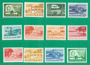 Surinam 1965 Juego de sellos como nuevos MNH (**) Aviación - Imagen 1 de 1
