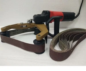 Pipe tube Polisher Sander Polish wood metal 300 sanding Belt fits metabo hardin - Picture 1 of 9