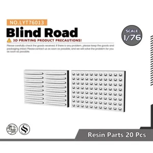Yao's Studio LYT76013 1/76 Blind Road For Model Railroads Display Prop - Picture 1 of 2