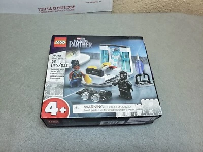 Lego 76212 Marvel Studios Black Panther  SHURI'S LAB Building Toy, New - Image 1 of 4