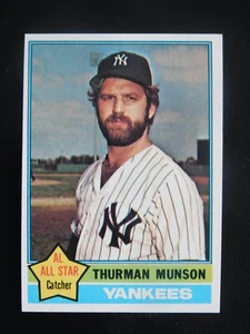 1976 Topps Baseball Card #650 Thurman Munson (NM) - Picture 1 of 2