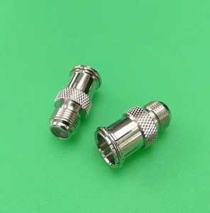 (5 PCS) F Quick Male to F Female RF Connector - USA Seller - Picture 1 of 3