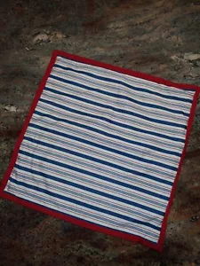 Ralph Lauren Côte d'Azur Red Corset Stripe Throw Pillow cover 20" - Picture 1 of 9