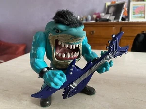 ACTION FIGURE STREET SHARKS ROX CON CHITARRA MATTEL 1995 DA COLLEZIONE - Imagen 1 de 10