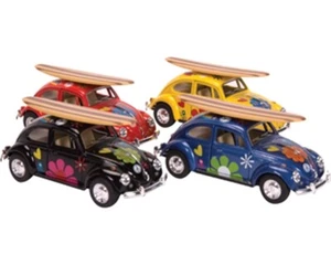 Die Cast 1967 Beetle con tabla de surf - amarillo - escala 1:32 - DCCBS - Volkswagen - Imagen 1 de 1