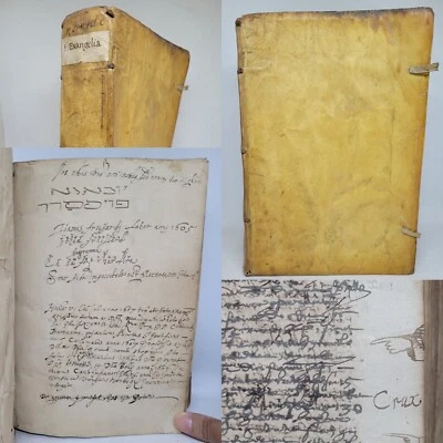 Theology Manuscript on the Gospel ~ 1605 ~ Latin Manuscript ~ +300 Leaves - Image 1 of 4