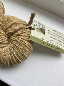 Backyard Fibers SoSoft DK Merino Wool Yarn  Yellow 4 Oz 260 Yards Potluck - Picture 1 of 9