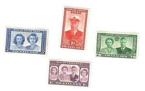 Juego Swazilandia 1947 Royal Visit como nuevo - Imagen 1 de 1