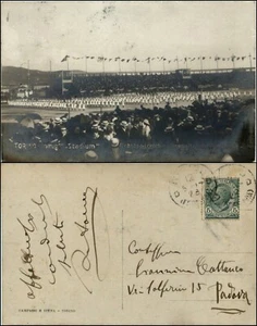 Torino - Inaugurazione Stadium - fotografica - viaggiata 12.5.1911 - Picture 1 of 1